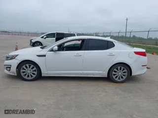 2015 Kia Optima EX with VIN 5XXGN4A76FG491572, listed as a IAAI auction lot 41940147 with 119,770 mi miles. Bid and sale history available at carsss.com. Image 14.