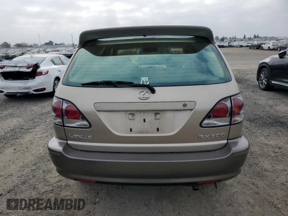 2003 Lexus RX 300 with VIN JTJGF10U230159464, listed as a Copart auction lot 84564464 with 138,191 mi miles and Clean Title. Bid and sale history available at carsss.com. Image 6.