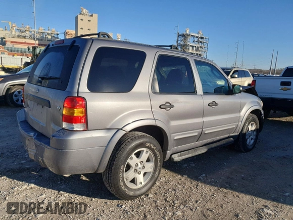 2007 Ford Escape XLT with VIN 1FMYU03197KA99388, listed as a Copart auction lot 46999525 with 192,220 mi miles and Salvage Title. Bid and sale history available at carsss.com. Image 3.