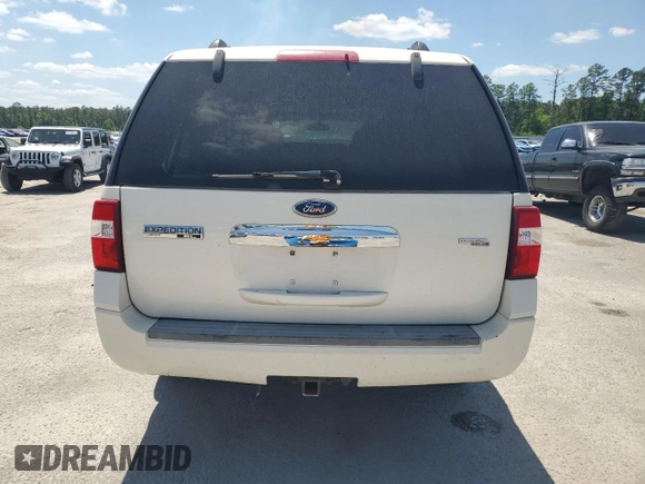 2008 Ford Expedition Max Limited with VIN 1FMFK19578LA70755, listed as a Copart auction lot 54750095 with 169,916 mi miles and Clean title. Bid and sale history available at DreamBid. Image 6.