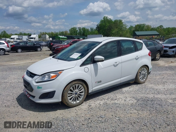 2017 Ford C-Max Energi SE with VIN 1FADP5EU8HL100904, listed as a IAAI auction lot 41474814 with 60,780 mi miles. Bid and sale history available at carsss.com. Image 2.