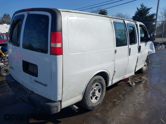 2003 Chevrolet Express Cargo with VIN 1GCFG25T731220111, listed as a IAAI auction lot 41504104 with Not Provided miles and . Bid and sale history available at DreamBid. Image 4.