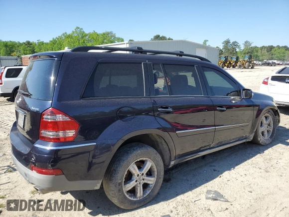 2007 Mercedes-Benz GL-Class with VIN 4JGBF71E27A183234, listed as a Copart auction lot 51326324 with 163,567 mi miles and Salvage Title. Bid and sale history available at carsss.com. Image 3.
