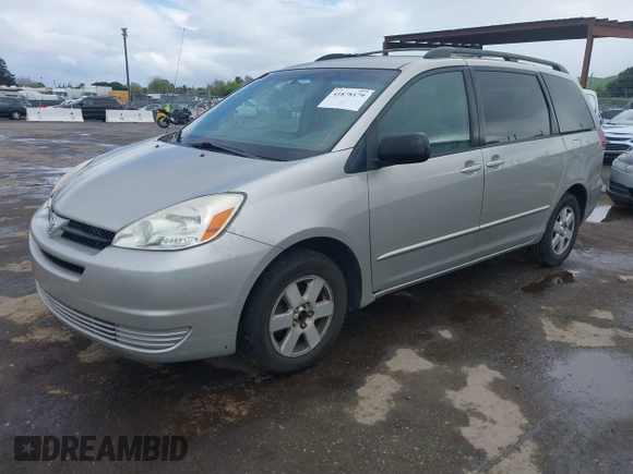 2005 Toyota Sienna CE with VIN 5TDZA23C55S264700, listed as a IAAI auction lot 41878179 with 293,934 mi miles. Bid and sale history available at carsss.com. Image 17.