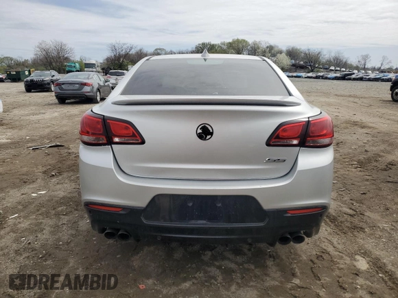 2016 Chevrolet SS with VIN 6G3F15RWXGL223315, listed as a Copart auction lot 49589955 with 0 mi miles and Salvage Title. Bid and sale history available at carsss.com. Image 6.