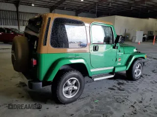 1998 Jeep Wrangler Sahara z VIN 1J4FY49S6WP730035, wystawiony jako Copart lot #59100505 z przebiegiem 225 354 mil mil oraz Szkoda całkowita • Salvage title. Historia ofert i sprzedaży dostępna na DreamBid. Obrazek 3.