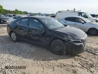 2025 Nissan Sentra S z VIN 3N1AB8BV1SY219311, wystawiony jako Copart lot #56207505 z przebiegiem 11 470 mil mil oraz Szkoda całkowita • Salvage title. Historia ofert i sprzedaży dostępna na DreamBid. Obrazek 4.