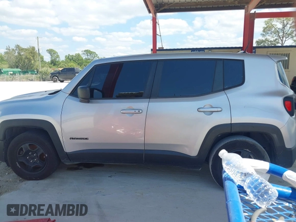 2016 Jeep Renegade Sport with VIN ZACCJAAT4GPD76634, listed as a IAAI auction lot 41793007 with 143,716 mi miles and . Bid and sale history available at carsss.com. Image 14.