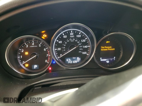 2014 Mazda CX-5 Grand Touring with VIN JM3KE4DY3E0337732, listed as a Copart auction lot 50102235 with 143,109 mi miles and Salvage Title. Bid and sale history available at carsss.com. Image 9.