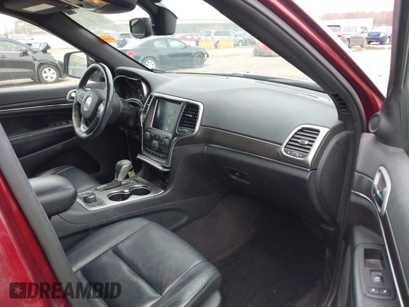 2018 Jeep Grand Cherokee Limited with VIN 1C4RJFBG8JC487711, listed as a IAAI auction lot 41966388 with 110,512 mi miles and . Bid and sale history available at DreamBid. Image 5.