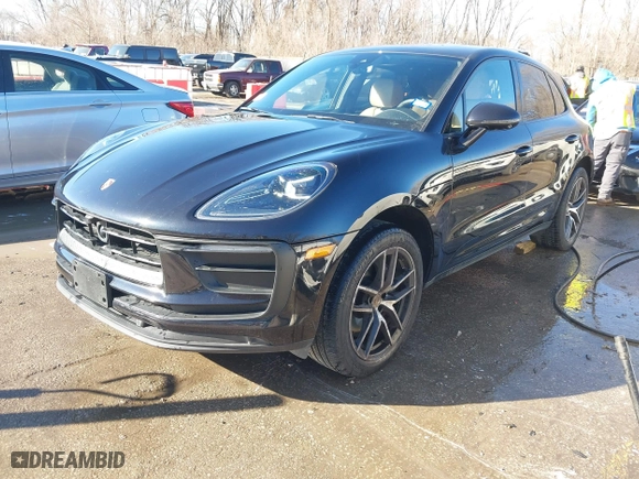 2023 Porsche Macan with VIN WP1AA2A55PLB02277, listed as a IAAI auction lot 41405078 with 24,616 mi miles. Bid and sale history available at carsss.com. Image 18.