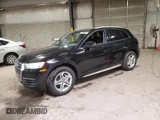 2018 Audi Q5 Premium with VIN WA1ANAFY1J2174801, listed as a Copart auction lot 53709855 with 85,119 mi miles and Salvage Title. Bid and sale history available at carsss.com. Image 1.