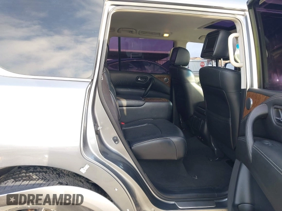 2015 Infiniti QX80 with VIN JN8AZ2NF9F9573216, listed as a IAAI auction lot 41774534 with 171,650 mi miles and . Bid and sale history available at DreamBid. Image 8.