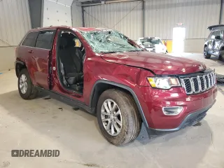 2021 Jeep Grand Cherokee Laredo E with VIN 1C4RJFAG0MC615509, listed as a Copart auction lot 62733185 with 38,762 mi miles and Salvage title. Bid and sale history available at DreamBid. Image 4.