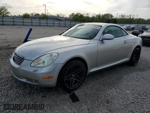 2003 Lexus SC 430 with VIN JTHFN48Y530037514, listed as a Copart auction lot 54354485 with 201,108 mi miles and Non repairable. Bid and sale history available at DreamBid. Image 1.
