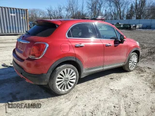 2016 FIAT 500X Lounge z VIN ZFBCFXDT1GP399997, wystawiony jako Copart lot #47788035 z przebiegiem 107 627 mil mil oraz Czysty tytuł • Clean title. Historia ofert i sprzedaży dostępna na DreamBid. Obrazek 3.
