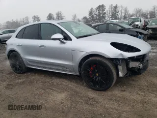 2018 Porsche Macan GTS with VIN WP1AG2A54JLB61018, listed as a Copart auction lot 85939334 with 58,366 mi miles and Salvage Title. Bid and sale history available at DreamBid. Image 4.