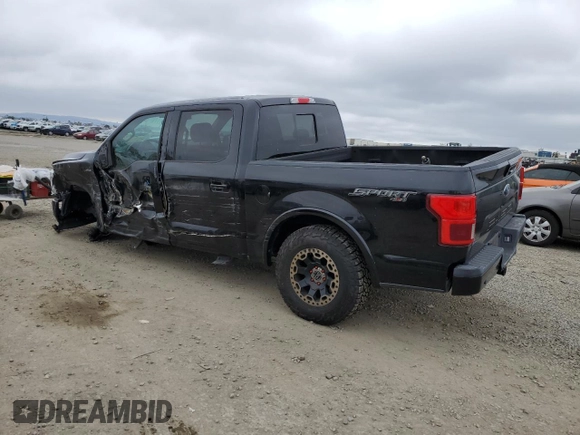 2019 Ford F-150 XL with VIN 1FTEW1E46KKC69679, listed as a Copart auction lot 50748145 with 67,524 mi miles and Salvage Title. Bid and sale history available at carsss.com. Image 2.
