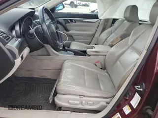 2010 Acura TL Tech with VIN 19UUA8F50AA019452, listed as a Copart auction lot 53091305 with 212,605 mi miles and Salvage Title. Bid and sale history available at carsss.com. Image 7.