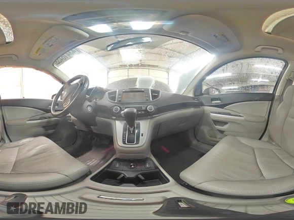 2014 Honda CR-V EX-L with VIN 2HKRM3H76EH517473, listed as a Copart auction lot 43416485 with 87,354 mi miles and Non Repairable. Bid and sale history available at DreamBid. Image 14.