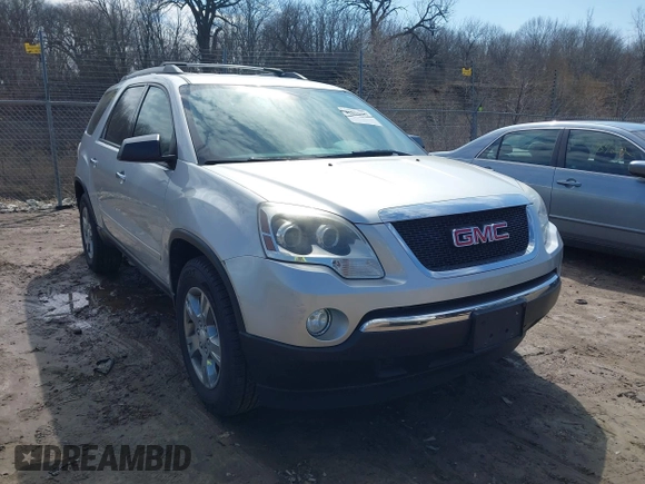 2012 GMC Acadia SLE with VIN 1GKKVPED7CJ127331, listed as a IAAI auction lot 41893081 with 167,421 mi miles. Bid and sale history available at carsss.com. Image 1.