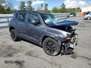 2020 Jeep Renegade Latitude with VIN ZACNJABB6LPL16750, listed as a Copart auction lot 55973875 with Not provided miles and Salvage title. Bid and sale history available at DreamBid. Image 4.