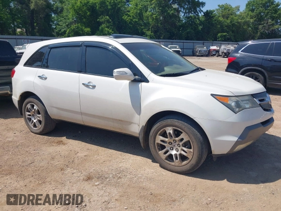 2007 Acura MDX Tech Pkg with VIN 2HNYD28367H538784, listed as a IAAI auction lot 42055030 with 243,501 mi miles. Bid and sale history available at carsss.com. Image 1.
