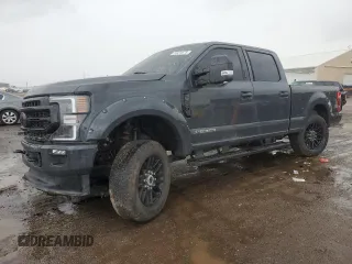 2021 Ford F-250 XL z VIN 1FT7W2BT0MEC93245, wystawiony jako Copart lot #55434575 z przebiegiem 85 778 mil mil oraz Szkoda całkowita • Salvage title. Historia ofert i sprzedaży dostępna na DreamBid. Obrazek 1.