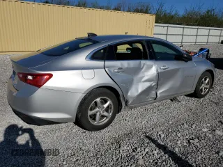 2017 Chevrolet Malibu LS with VIN 1G1ZB5ST6HF262564, listed as a Copart auction lot 55133175 with 134,074 mi miles and Salvage Title. Bid and sale history available at DreamBid. Image 3.