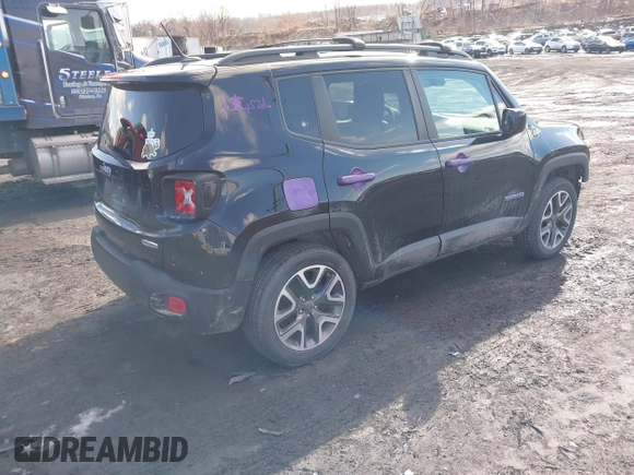 2017 Jeep Renegade Altitude z VIN ZACCJBBH3HPF09594, wystawiony jako IAAI lot #41594122 z przebiegiem 63 309 mil mil oraz . Historia ofert i sprzedaży dostępna na DreamBid. Obrazek 4.