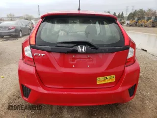 2016 Honda Fit LX with VIN JHMGK5H53GX021057, listed as a Copart auction lot 52970725 with 38,181 mi miles and Salvage title. Bid and sale history available at DreamBid. Image 6.