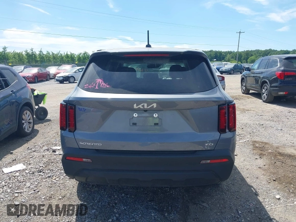 2023 Kia Sorento LX with VIN 5XYRGDLC9PG240958, listed as a IAAI auction lot 42297720 with 27,485 mi miles and . Bid and sale history available at DreamBid. Image 16.