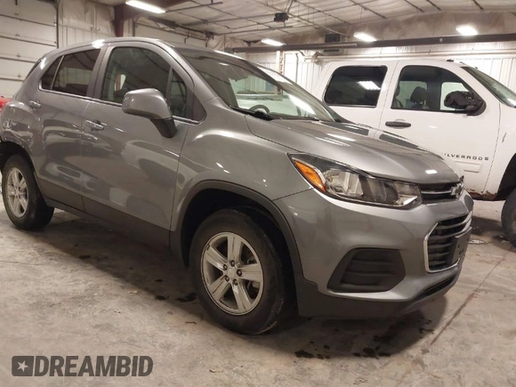 2020 Chevrolet Trax LS with VIN 3GNCJNSBXLL216278, listed as a IAAI auction lot 41416226 with 25,683 mi miles. Bid and sale history available at carsss.com. Image 1.