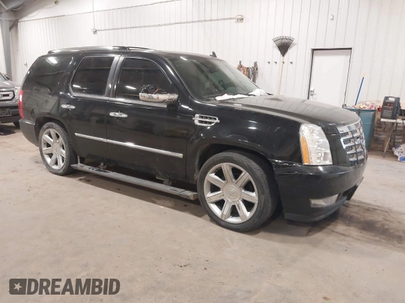 2010 Cadillac Escalade Premium with VIN 1GYUKCEF4AR201742, listed as a IAAI auction lot 41378437 with 137,622 mi miles and . Bid and sale history available at DreamBid. Image 1.