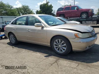 2008 Hyundai Azera Limited with VIN KMHFC46F18A282915, listed as a Copart auction lot 63642835 with 136,161 mi miles and Salvage title. Bid and sale history available at DreamBid. Image 4.