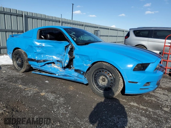 2014 Ford Mustang V6 with VIN 1ZVBP8AM4E5213836, listed as a Copart auction lot 52729605 with 110,438 mi miles and Salvage Title. Bid and sale history available at carsss.com. Image 4.