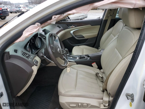 2012 Buick Regal Premium 1 with VIN 2G4GS5EKXC9151188, listed as a Copart auction lot 47827635 with 134,145 mi miles and Salvage Title. Bid and sale history available at carsss.com. Image 7.