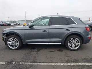 2018 Audi Q5 Premium Plus with VIN WA1BNAFY7J2106037, listed as a IAAI auction lot 41282887 with 81,170 mi miles. Bid and sale history available at carsss.com. Image 15.