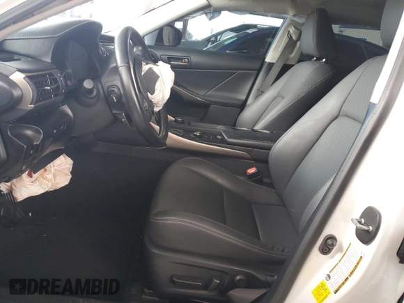 2020 Lexus IS 300 with VIN JTHAA1D21L5105655, listed as a Copart auction lot 79136904 with 47,111 mi miles and Non repairable. Bid and sale history available at DreamBid. Image 7.