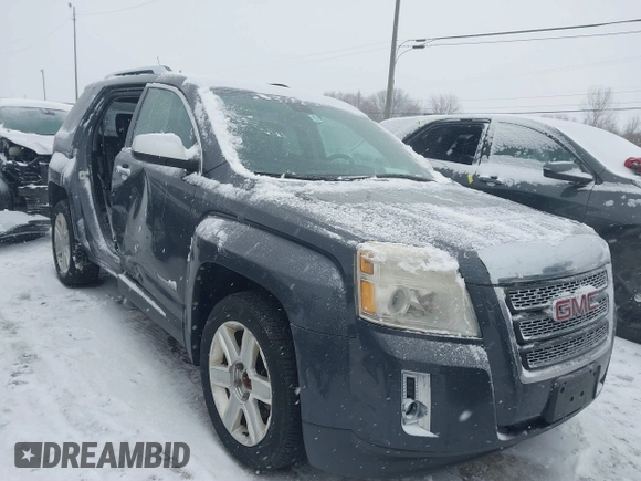 2011 GMC Terrain SLT-2 with VIN 2CTFLXEC5B6253181, listed as a IAAI auction lot 41298096 with 101,763 mi miles. Bid and sale history available at carsss.com. Image 1.