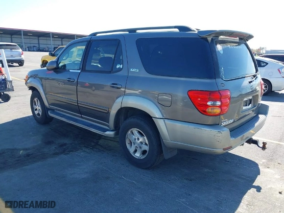 2004 Toyota Sequoia SR5 with VIN 5TDZT34A84S216376, listed as a IAAI auction lot 41884418 with 284,930 mi miles. Bid and sale history available at carsss.com. Image 3.