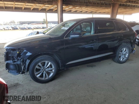 2019 Audi Q7 Premium with VIN WA1AAAF79KD034178, listed as a Copart auction lot 42302375 with 105,163 mi miles and Salvage title. Bid and sale history available at DreamBid. Image 1.