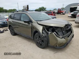 2024 Subaru Ascent Onyx Limited с VIN 4S4WMAKD7R3447999, выставлен на аукционе Copart как лот 57273785 с пробегом 10 855 миль миль и Чистый • Clean title. История ставок и продаж доступна на DreamBid. Изображение 4.