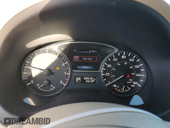 2015 Nissan Altima S with VIN 1N4AL3AP9FC464975, listed as a Copart auction lot 52379565 with 88,636 mi miles and Salvage Title. Bid and sale history available at DreamBid. Image 9.