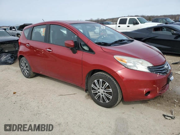 2015 Nissan Note SV with VIN 3N1CE2CP4FL441079, listed as a Copart auction lot 48210685 with 103,520 mi miles and Salvage Title. Bid and sale history available at DreamBid. Image 4.