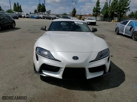 2024 Toyota GR Supra 3.0 with VIN WZ1DB0G04RW062871, listed as a Copart auction lot 71675774 with 6,941 mi miles and Salvage Title. Bid and sale history available at carsss.com. Image 10.