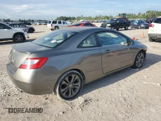 2006 Honda Civic Cpe LX with VIN 2HGFG12696H533306, listed as a Copart auction lot 68931064 with 161,681 mi miles and Salvage Title. Bid and sale history available at carsss.com. Image 3.