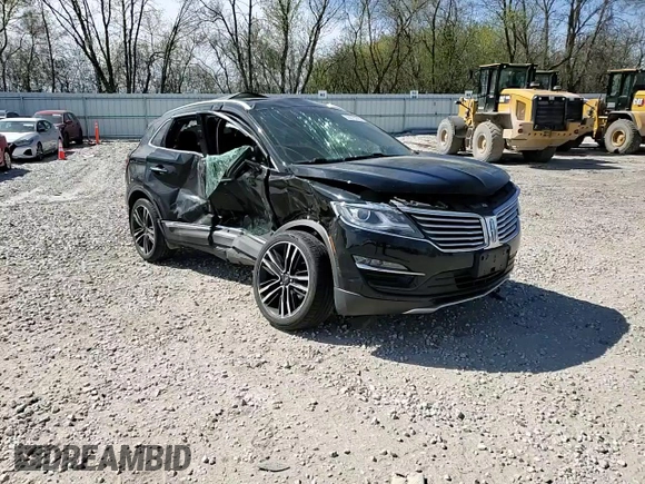 2017 Lincoln MKC Reserve with VIN 5LMTJ3DH9HUL70808, listed as a Copart auction lot 55073295 with 55,775 mi miles and Non Repairable. Bid and sale history available at DreamBid. Image 14.