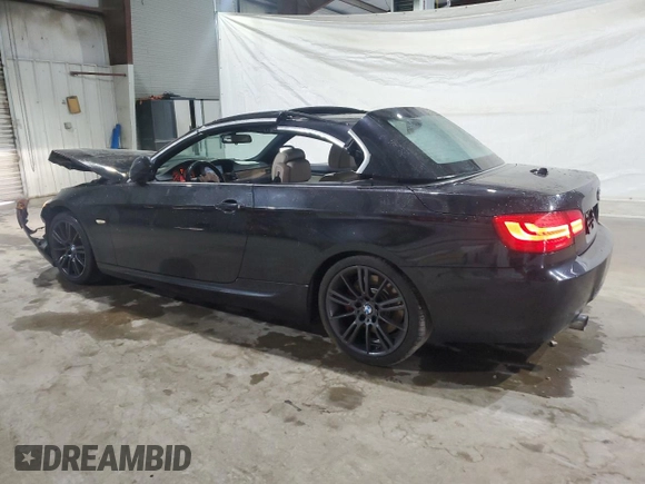 2013 BMW 3 Series 335i with VIN WBADX7C56DE746777, listed as a Copart auction lot 73927744 with 177,226 mi miles and Salvage Title. Bid and sale history available at DreamBid. Image 2.