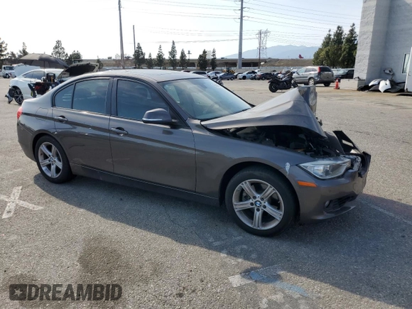 2014 BMW 3 Series 328i with VIN WBA3C1C56EK113493, listed as a Copart auction lot 52188375 with 94,507 mi miles and Salvage title. Bid and sale history available at DreamBid. Image 4.